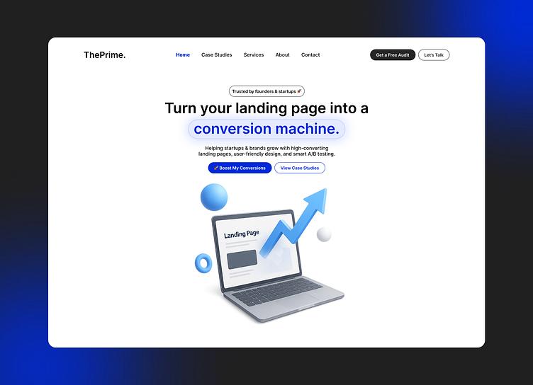 Professional Landing Page Design Service
